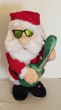 Animated &quot;Run Run Santa&quot;Playing Guitar Santa - £27.96 GBP