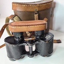 WWII Red Army Soviet USSR Binoculars in Case W/Straps & dust cover Clear optics - $292.05