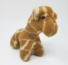 6&quot; Vintage Pier 1 Imports Baby Giraffe Brown &amp; White Stuffed Animal Plush Toy - £29.13 GBP