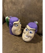 Disney On Ice Toy Story Buzz Lightyear Souvenir Character Mug Cup Lid X2 - $658.39 MXN