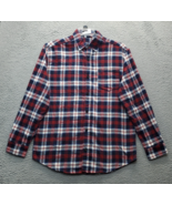 Mens Flannel Shirt Multi Plaid Chest Pocket Long Sleeve Collared Button ... - $27.73 CAD