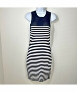 Rag &amp; Bone Giselle Mesh-Inset Striped Mini Dress Size XS Extra Small Blu... - €34,00 EUR