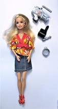 Mattel 2008 I Want To Be A TV Chef Barbie Doll Blonde Hair - Incomplete - £10.27 GBP