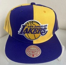MITCHELL &amp; NESS Los Angeles Lakers SnapBack Cap ( OSFM )  - £23.63 GBP
