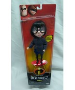 Walt Disney THE INCREDIBLES 2 EDNA 8&quot;  POSEABLE ACTION FIGURE DOLL TOY NEW - $27.08 CAD