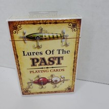 Lures Of The Past Playing Cards Rivers Edge Fishing Antique Lures New - £7.71 GBP