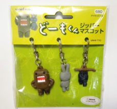 Domo-kun Zipper Mascot 2000&#39; Die-cast Figure NHK - $54.23