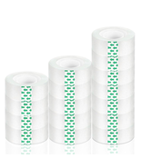 16 Rolls Transparent Tape Refills, 3/4-Inch X 1000 Inch Clear Tape, 1 In... - $13.97