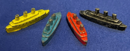 1920&#39;s Premium Cracker Jack Prize Cruise Ship Toys - Lot of 4 -Vintage -B13 - $38.69