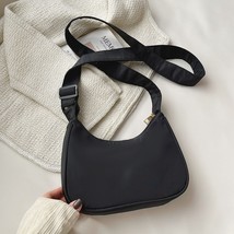 Exquisite Women Shoulder Bag Solid Color Armpit Designer Underarm Bags Leisure L - £7.12 GBP