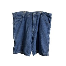 Wrangler Jeans Men’s Carpenter Shorts Size  44 Blue Denim Medium Wash 10” Inseam - £10.00 GBP