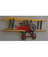 Vintage Pressed Aluminum Bi-Wing Airplane Wall Plaque – GDC – GREAT DETAIL - $67.90 CAD