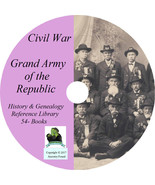 Civil War GRAND ARMY OF THE REPUBLIC - History &amp; Genealogy - 54 Books on... - £5.07 GBP