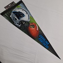 NFL Carolina Panthers Football Pennant 11.5x30 In - £12.41 GBP