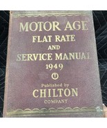 Vintage Motor Age flat rate and service manual 1949 Chilton company - £13.38 GBP