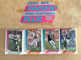 1991 NFL Pacific Pro Football Plus Complete 550 Card Set New Open Box - £7.76 GBP