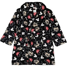 Toddler Boy Girl Mickey Mouse Bath Robe Cover Pajamas 2T - £12.06 GBP