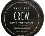 American Crew Heavy Hold Pomade With High Shine 3oz 90ml - £13.30 GBP