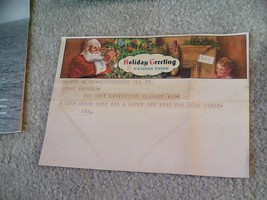 Vintage 1946 Western Union Christmas Holiday Greeting Telegram Letter - $18.81