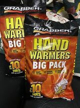 2 Pk UpTo 10 Hrs Grabber Glove Mitten Pocket Hands Warmer - 20 Pair - $32.95 CAD