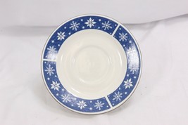 Crofton Snowmen Snowflakes Christmas Saucers Lot of 12  Xmas - $26.45