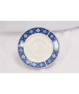 Crofton Snowmen Snowflakes Christmas Saucers Lot of 12  Xmas - $26.45