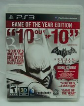 Batman: Arkham City Game of the Year Edition Sony PlayStation 3 PS3 VIDEO GAME - £11.87 GBP