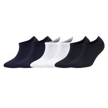 Bamboo Sneaker Socks for Men Socks 6 Pairs No Show Socks Shoe Size 8 to 11.5 (US - $13.85