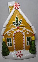 DAVID'S CHRISTMAS GINGERBREAD COOKIE JAR - No Chips or Cracks - $29.70