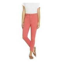 Buffalo David Bitton Women&#39;s High Rise Ankle Skinny Jeans, Coral 6/28- NEW - £11.86 GBP