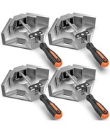 Right Angle Clamp, [4 Pack] Single Handle 90 Aluminum Alloy Corner Clamp... - £80.58 GBP