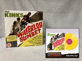 Waterloo Sunset • The Kinks • NEW/SEALED Yellow Colored Vinyl LP Record - £30.38 GBP