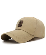 Canvas baseball cap with extended brim - £12.37 GBP
