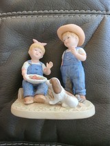 Denim Days Danny and Debbie “Summer Harvest” #1507 Vintage HOMCO Home Interior - £10.39 GBP