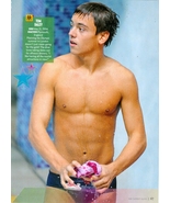 Tom Daley shirtless - Ashton Eaton - 11" x 8" Teen Magazine Pinup Mini Poster - $8.94