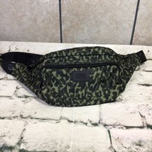 Victoria’s Secret PINK Fanny Pack Green Camo Print Black Strap  - £15.56 GBP