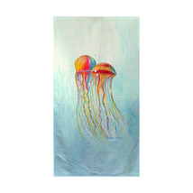 Betsy Drake Colorful Jellyfish Beach Towel - £47.68 GBP