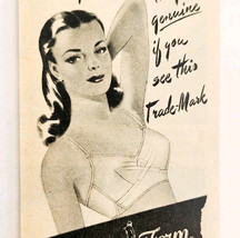 1946 Maiden Form Brassieres Advertisement Vintage Fashion Under Garments... - $27.43 CAD