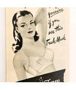 1946 Maiden Form Brassieres Advertisement Vintage Fashion Under Garments... - $368.56 MXN