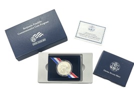United states of america Silver coin Benjamin franklin commemorative coi... - £30.50 GBP
