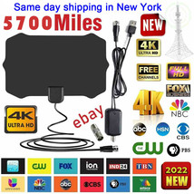 5700 Mile Range Tv Antenna Digital 4K 1080P Antena Indoor Hdtv Signal Am... - £15.17 GBP