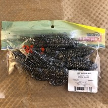 Gene Larew The Salt Advantage 4.25&quot; smoke silver biffle bugs (open only ... - $15.00