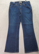 Signature Levi&#39;s Strauss Bootcut Jeans Womens Size 8 Blue Denim Cotton Low Rise - £18.04 GBP