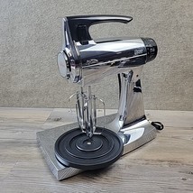 Vintage Sunbeam Chrome Mixmaster Electronic 2 Beaters Model 01940 Mixer ... - £32.20 GBP