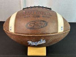 Wilson NCAA WTF1003 GST Leather Collegiate Football Ball with ROYALS Logo - $1,006.67 MXN