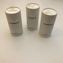 Lot of 3 Vivid by Liz Claiborne Body Talc 0.75 Shaker Containers Protect... - $13.85