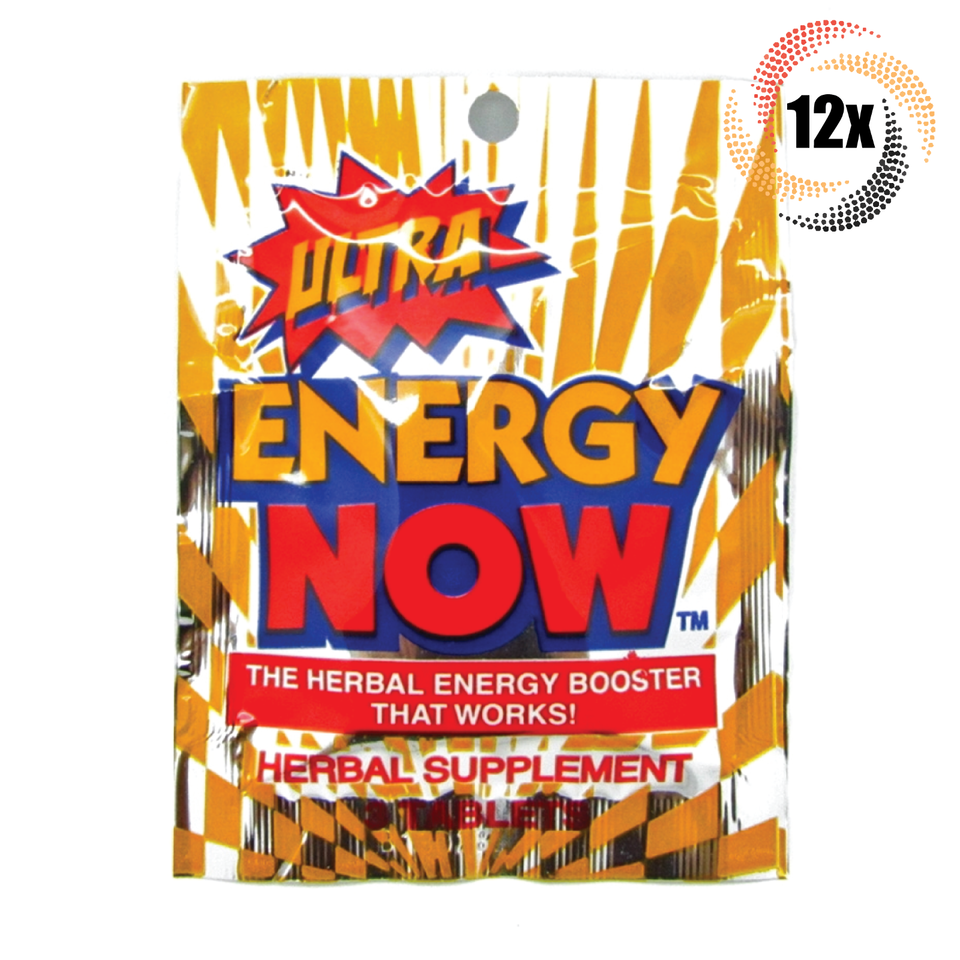 12x Packs Energy Now Ultra Weight Loss Herbal Supplements | 3 Tablets Pe... - $11.11