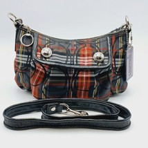 Coach Poppy Tartan Groovy Swing bag/ Crossbody Bag/ Shoulder Bag #14366 - £50.01 GBP