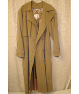 Ladies Trench Coat New York Harbor 14R Button In Lining Women&#39;s Sumptuou... - $34.30 CAD