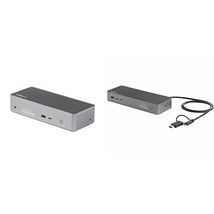 StarTech.com USB C Dock - 4K 60Hz Quad Monitor DisplayPort &amp; HDMI - Universal US - £293.44 GBP